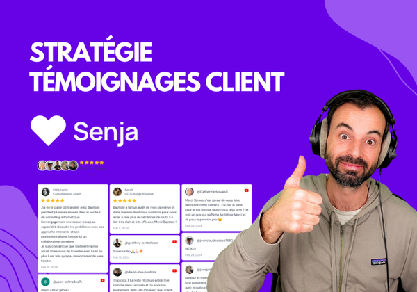 Formation Senja : Stratégie de témoignages client