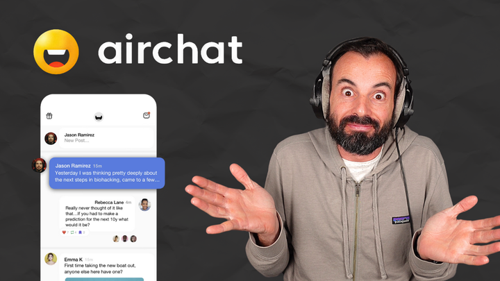 Airchat : Le nouveau réseau social à la mode
